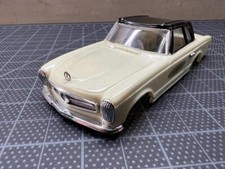 Vintage 1960's Ideal MOTORIFIC 2 Tone Ivory/Black MERCEDES BENZ 230 SL Excellent