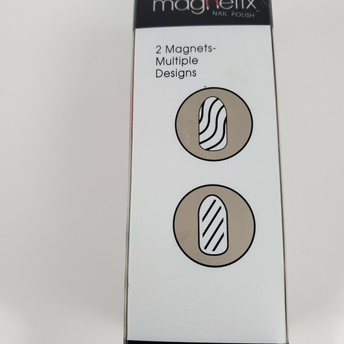 Pretty Woman Magnetix Nail Polish NOS Silver Pink Green LOT OF 3 - Picture 5 of 6