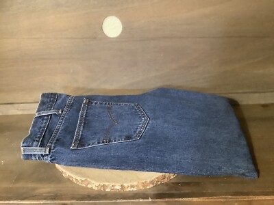 Mens Levis jeans size 40x30 straight  STYLE 505 BLUE JEANS 100% COTTON EUC