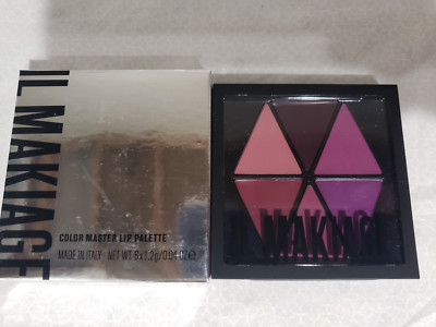 IL MAKIAGE Color Master Lip Palette Violet Affair  NIB