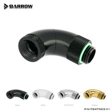 Barrow G1/4" 90 Snake 3-way Rotary 90 Degree Male to Female Triple Rotary