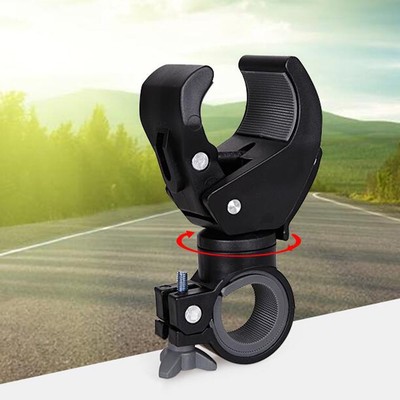 360° Swivel Bicycle Bike Mount Holder Clip Clamp For Led Flashlight Torch Hot