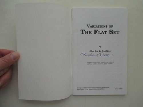 Variationen des flachen Sets von Charles L. Dobbins signiertes Buch - Bild 2 von 10