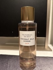 Victoria's Secret Coconut Milk Rose Calm Fragrance Mist Body Spray 8.4 Oz New