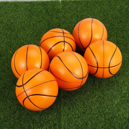 6 sztuk 10CM Sportowe piłki stresowe Koszykówki Wyciskanie Gąbkowe kulki na niepokój - Zdjęcie 6 z 9
