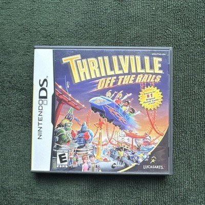 Nintendo DS LucasArts Thrillville Off The Rails CIB 2007