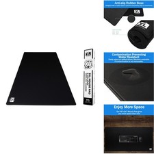 XL Mouse Pad 3XL 48''x24'' for Desk - Black XXX-Large