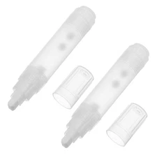 2pcs Refillable Empty Paint Markers: Empty Graffiti Acrylic Permanent Marker