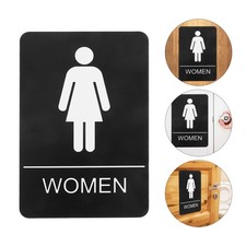 Washroom Signs for Signage Restaurant Restroom Acrylic Gender