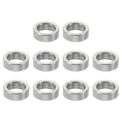 #ad 10PCS M4 Stainless Steel Spacers Metal Spacer 4.1mm ID x 6mm OD X2mm L $10.94