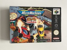 Micro Machines 64 Turbo Nintendo 64 FRA Complet en boîte