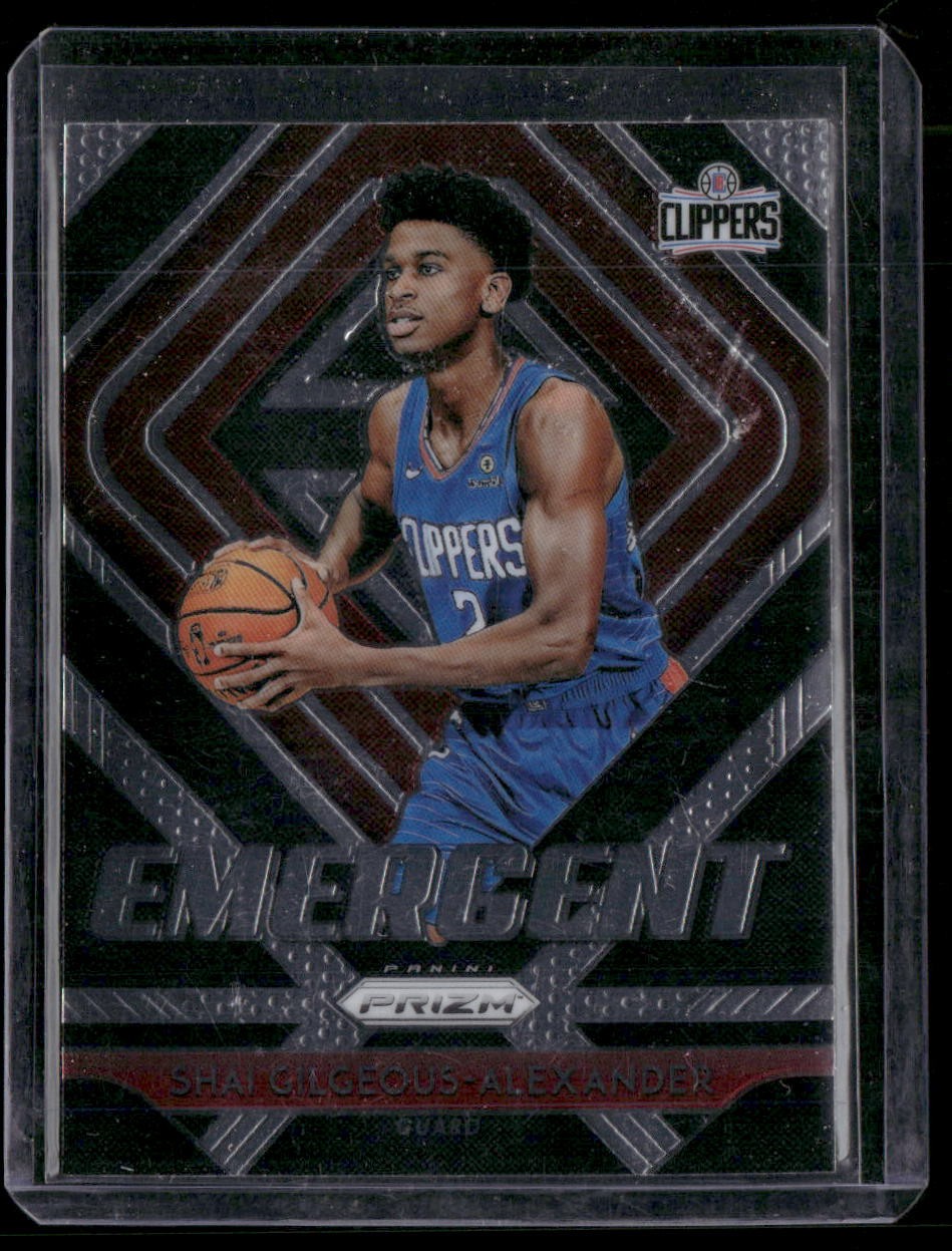 2018-19 Panini Prizm #11 Shai Gilgeous-Alexander Emergent