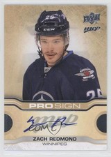 2014-15 Upper Deck MVP Pro Sign Zach Redmond #PRO-ZR Auto 0f8