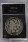 1901 O US Morgan Silver Dollar $1 VG Collectors Slab Bradford
