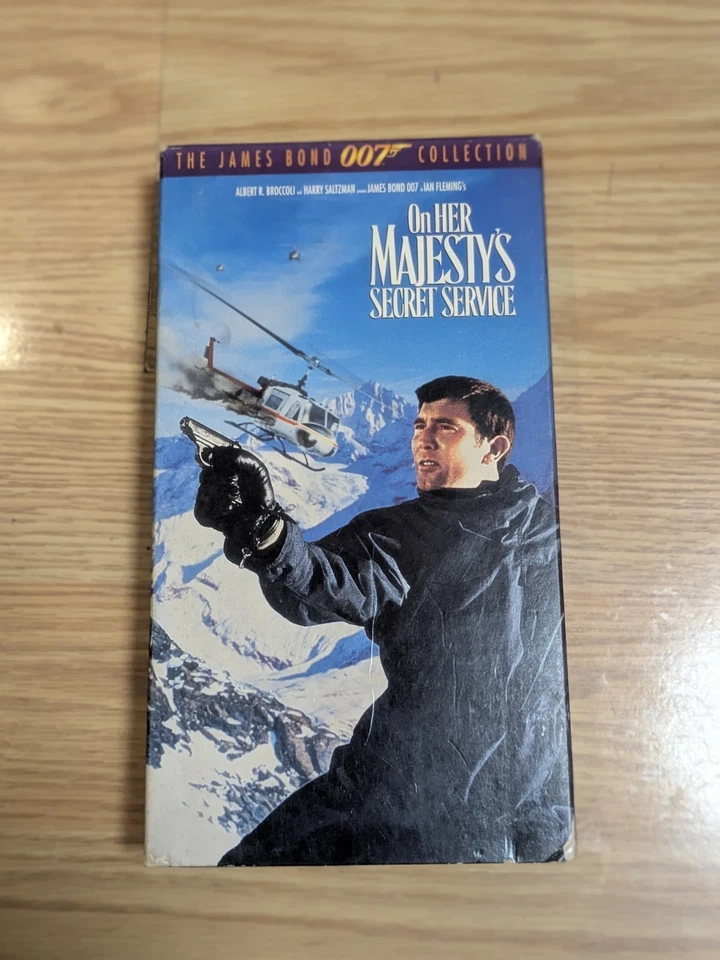 James Bond 007 VHS Lot Of 11 Connery Moore Dalton Lasenby Brosnan Tested 90s Foto 4 de 4