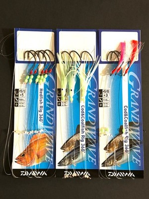 Daiwa Grandwave Meeresvorfächer Hochsee Dorsch Köhler Butt Makrele Norwegen