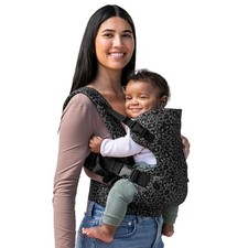 4-in-1 Baby Carrier Convertible Ergonomic, Black Leopard