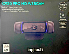 Logitech C920 HD Pro Webcam Full HD 1080p New in Unopened Box