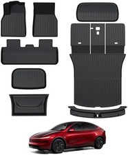 Floor Mats for Tesla Model Y 8PCS All Weather