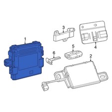 Jeep 68444360AC Keyless Entry Module