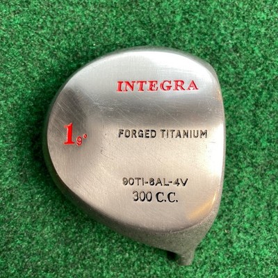 Integra Forged Titanium 90Ti-6AL-4V 300 C.C. 9 degree driver head only RH