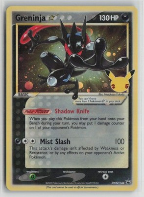 Greninja Star SWSH144 Pokemon SWSH: Sword & Shield Promo Cards Promo Holofoil NM