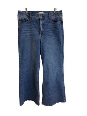 Sofia Margot Wide Leg Jeans Women's 16 Blue Jeans Sofia Vergara 36X31