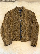 Sharon Endick Kate Size medium Brown Rare 80s Jacket VTG Made In USA !