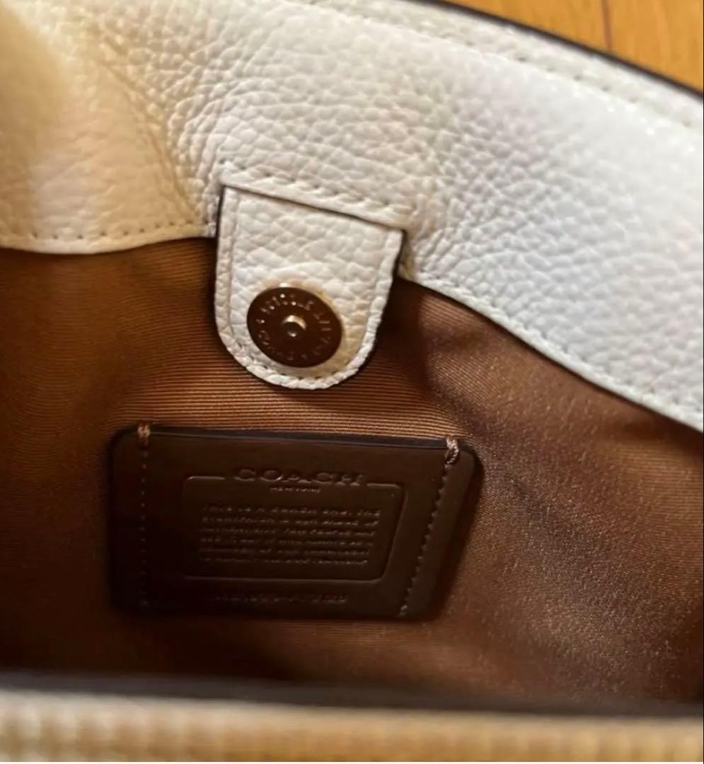 coach Python Pattern Signature 2way Shoulder Bag … - image 7