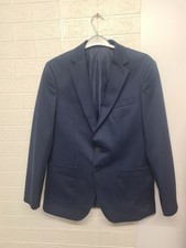 M&S Men's indigo (Dark Blue) Blazer / Suit Jacket (40" reg.) 