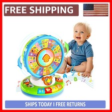  Interactive Spin and Sing Alphabet Zoo Toy: Engage Your Toddler's Learning ...