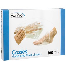 Cozies Hand and Foot Liners for Paraffin Treatments, Heated Mitts, 100-Count