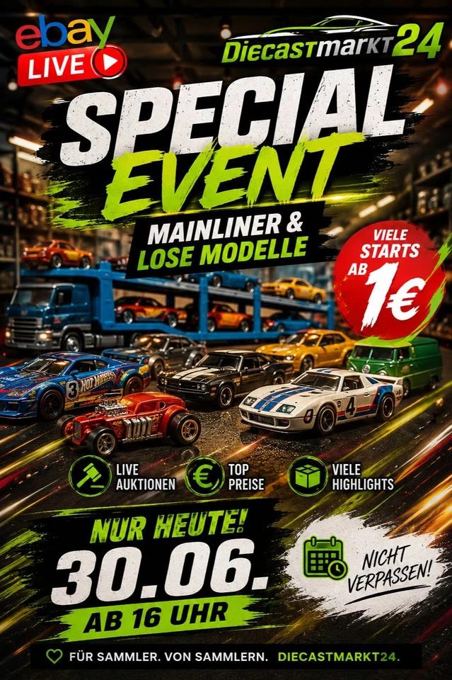 ⚡ DieCastMarkt24 LIVE – DIECAST IM AUSNAHMEZUSTAND