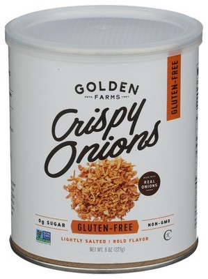Golden Farms Fried Crispy Onions, 8 Oz. Each, Pack Of 12, Exp: 12/2026