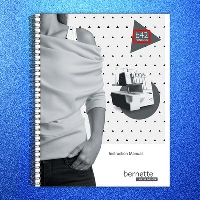 BERNINA Bernette B42 FunLock Overlocker Instruction Manual Guide - WIRE BOUND