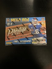 New 2021 Panini Prestige NFL Football Mega Box Factory Sealed
