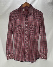 70s Wrangler Rapid Transit Western Shirt Pearl Snap