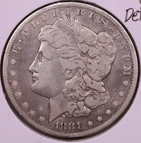 1881-CC Morgan Dollar VF Details ***RARE ORIGINAL COIN***