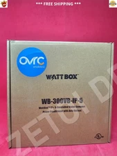 WattBox WB-300VB-IP-5 IP Power Conditioner 300 Series with OvrC Home 5 Outlets