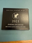 2021-W American Eagle Silver One Ounce Proof Coin OGP COA