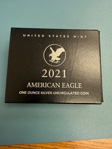2021-W American Eagle Silver One Ounce Proof Coin OGP COA