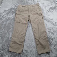 5.11 Tactical Stryke Pants Mens 34x30 Beige Cargo Ripstop Outdoor Workwear