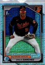 2024 Bowman Chrome Mega Box Mojo Refractor - Emilio Sanchez #BCP-241 1st Bowman