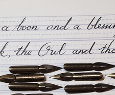 6 Vintage Macniven and Cameron, Waverley Dip Pen Nibs, Birmingham, Calligraphy