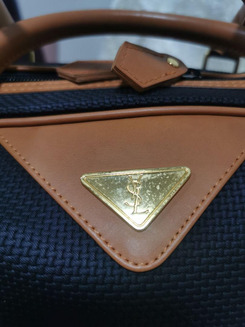 Borsa Yves Saint Laurent Ysl Boston in pvc