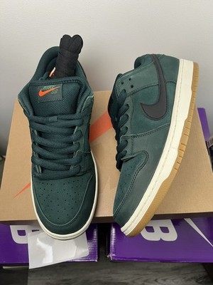 Size 9.5 - Nike Dunk Pro SB Low Deep Fir FJ1674-300