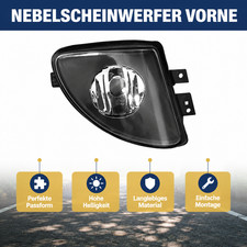 Nebelscheinwerfer Rechts Seiten Nebellicht 63177216886 für BMW 5er F10 F11 11-13