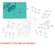 Speedometer Cluster MPH ID YL8F-10849-AK Fits 01-02 ESCAPE 183187