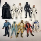 Vintage POTF Star Wars Figures Lot Of 10 Bossk Greedo Lando Nien R2 Luke & Vader