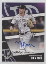 2024 Topps Series 2 Significant Statistics /25 Nolan Jones #SSA-NJ Auto 1f60